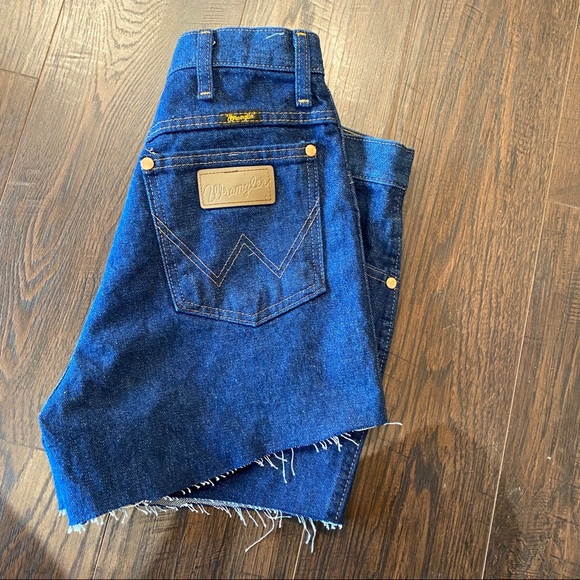 Wrangler Pants - NWT wrangler cut off jean/denim shorts